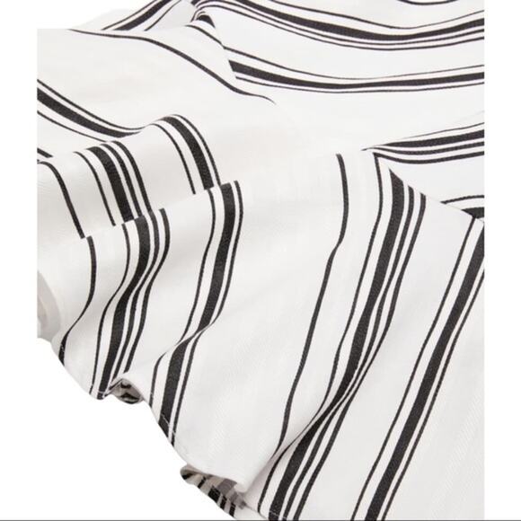 Ted Baker Aliicee Directional Stripe Linen and Cotton Sleeveless Size 6 NWT - Picture 6 of 13